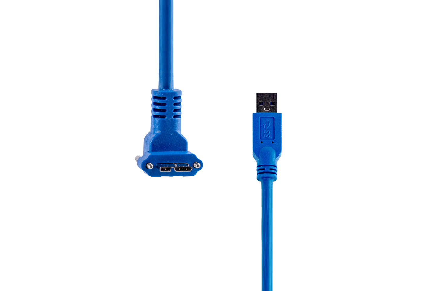 USB3.2/Type-A to Micro-B上轉角帶鎖