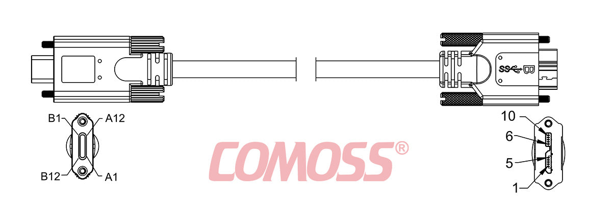 USB3C-TCS/1-CS/1-_M(Black,OD4.2)