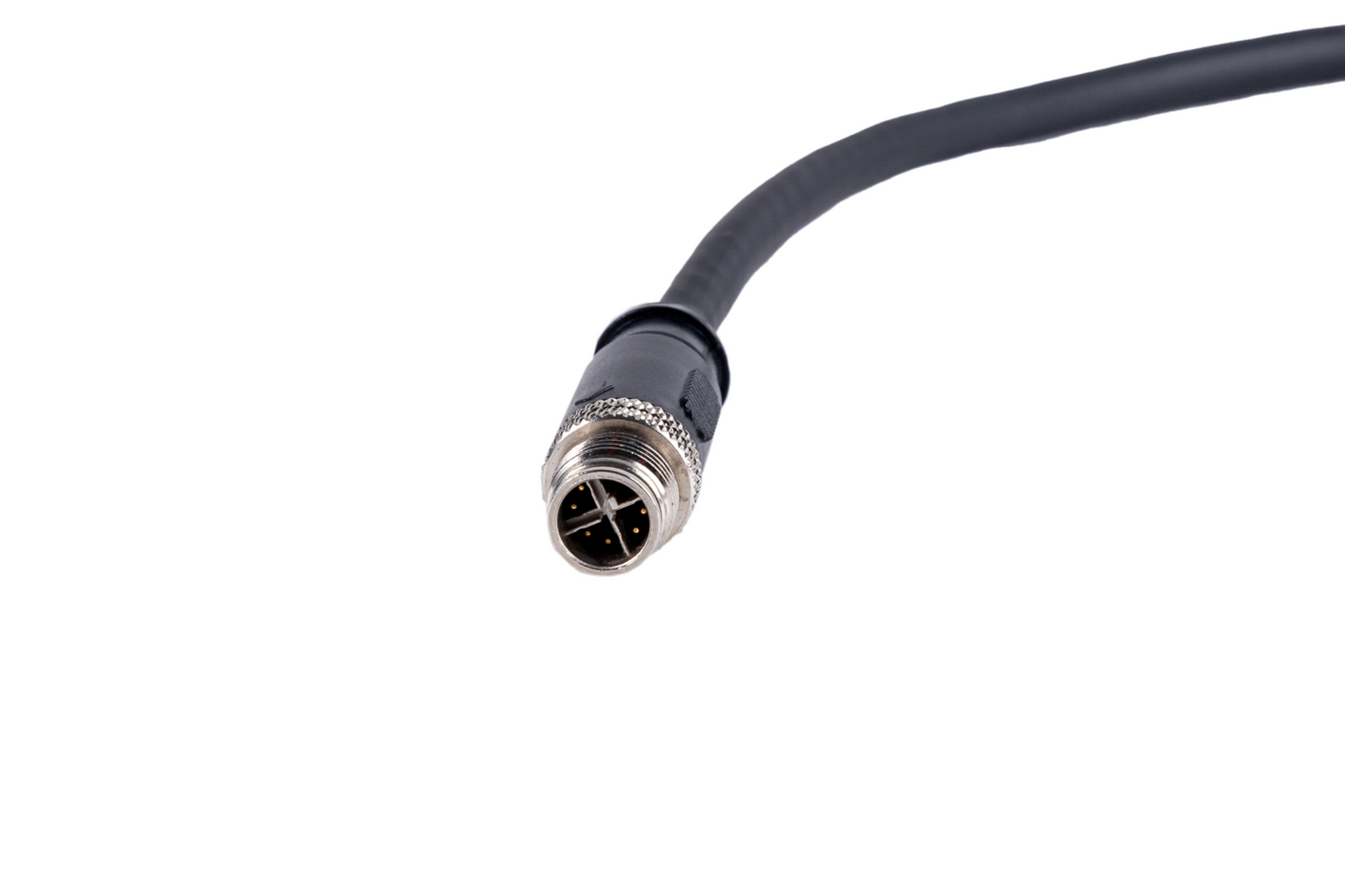 Cat.6A耐撓曲/RJ45 to M12 X Code防水圓型連接器