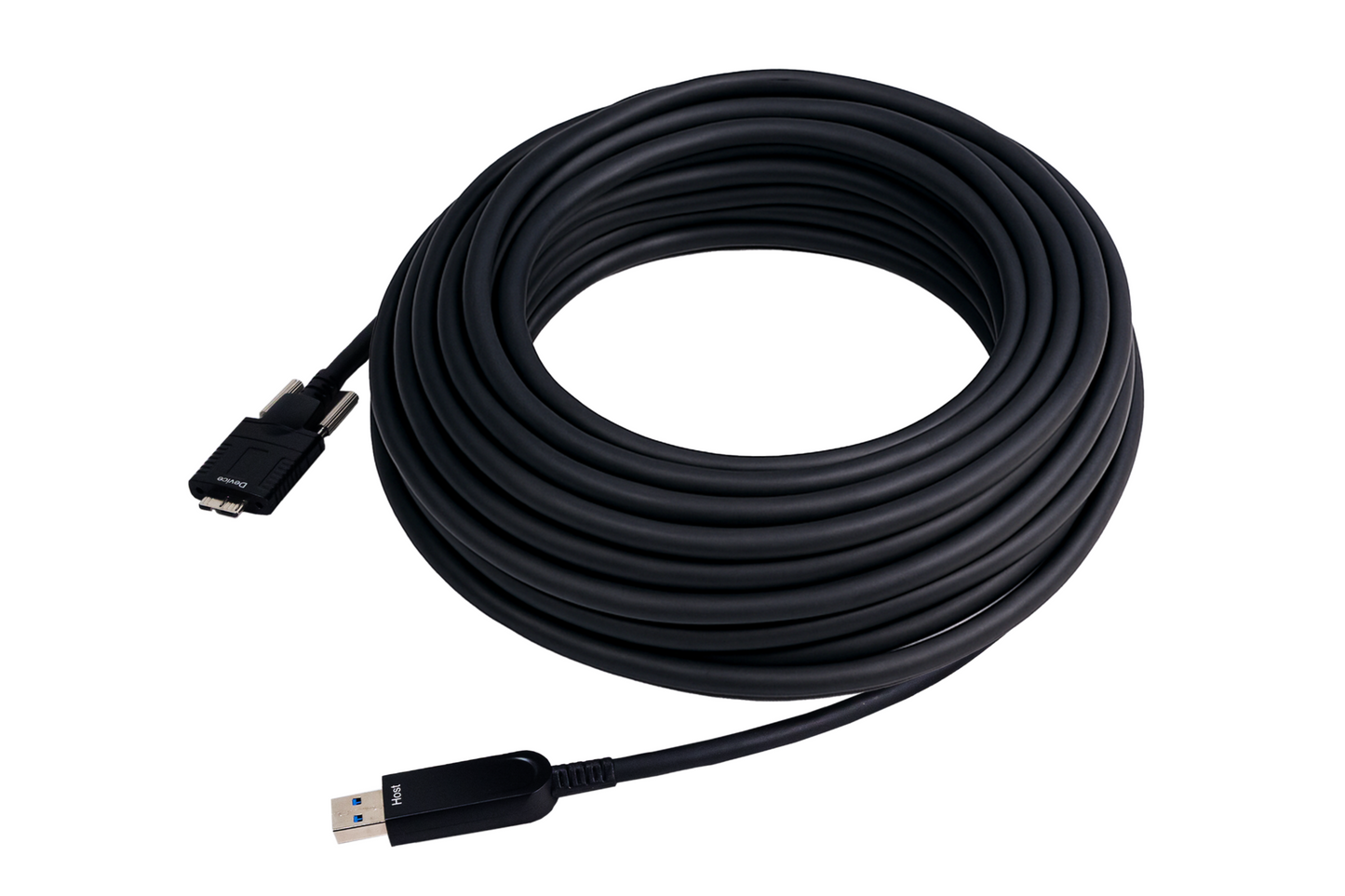 特賣商品 - USB3.2 AOC耐撓曲/Type-A to Micro-B帶鎖