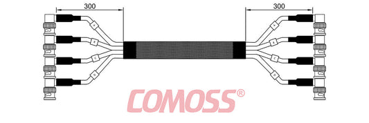 4CXP6-B/RA-B/RA-_M(Black,OD4.0)