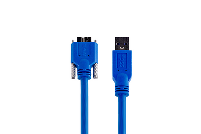 USB3.2/Type-A to Micro-B with Screwlock