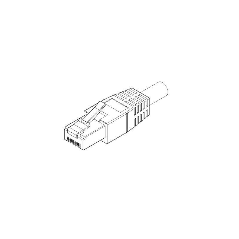 [Custom Cable]  Cat.6A/RJ45 to RJ45