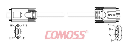 USB3C-TCS/1-CS/1-_M(Blue,OD6.0)