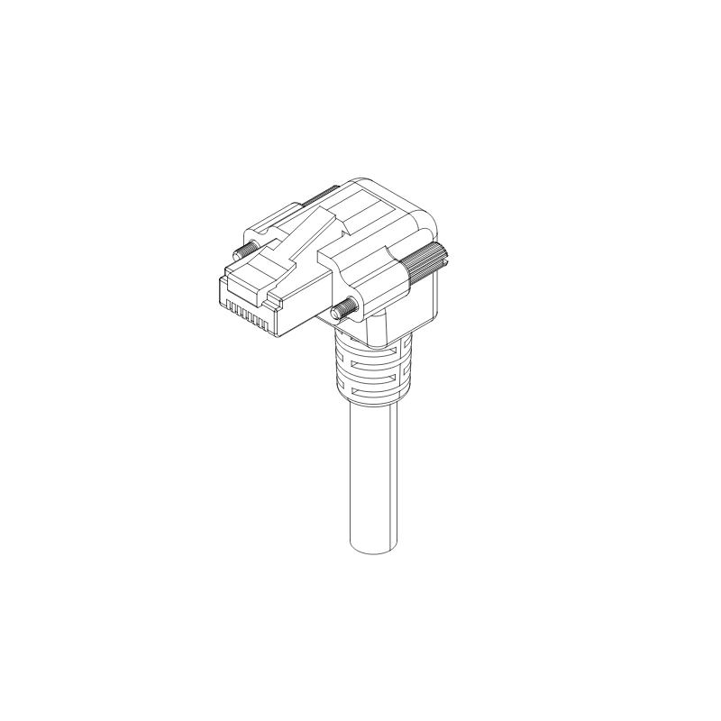 [Custom Cable]  Cat.6A/RJ45 to RJ45