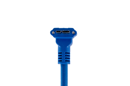 USB3.2/Type-A to Micro-B下轉角帶鎖